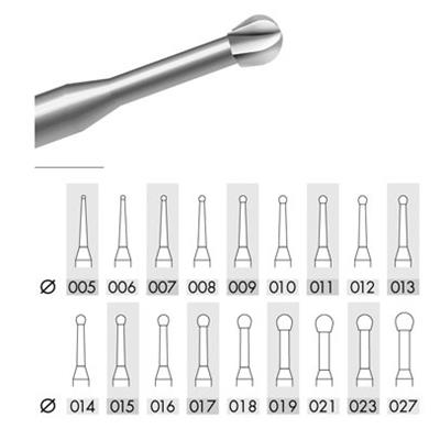 123 Tungsten Carbide Round Burs