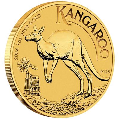 Australian Kangaroo Fine Gold Coins