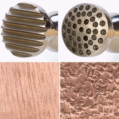 Hammer Texturing Round, Dimples