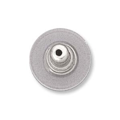 Silver Plastic Earring Back Discette