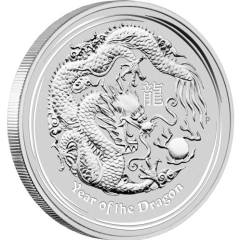 Fine Silver Coin Dragon 2012 10kg