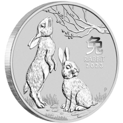 Fine Silver Coin Rabbit 2023 5oz