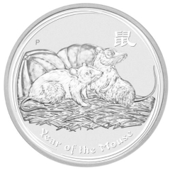 Fine Silver Coin Mouse 2008 5oz