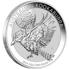 Fine Silver Coin Kookaburra 2018 1kg