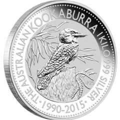 Fine Silver Coin Kookaburra 2015 1kg