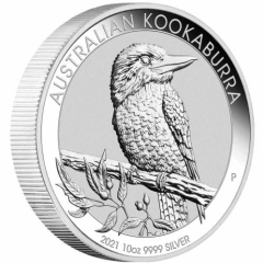 Fine Silver Coin Kookaburra 2021 10oz