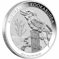 Fine Silver Coin Kookaburra 2016 10oz