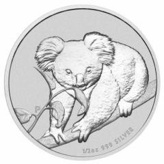 Fine Silver Coin Koala 2010 1/2oz