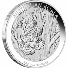 Fine Silver Coin Koala 2013 1/2oz
