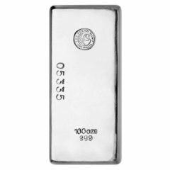 Fine Silver Bar 100oz