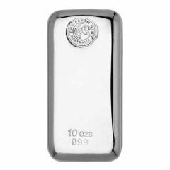 Fine Silver Bar 10oz Perth Mint