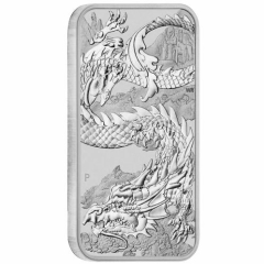 Fine Silver Coin Rectangular Dragon 2023 1oz