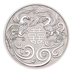 Fine Silver Coin Myths & Legends Double Phoenix 1oz