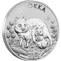 Fine Silver Coin Quokka 2021 1oz