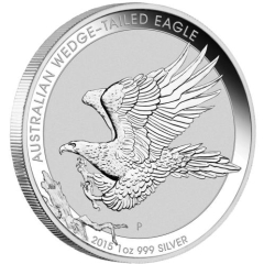Fine Silver Coin 1oz Wedge-Tailed Eagle 2015