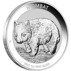 Fine Silver Coin Wombat 2022 1oz