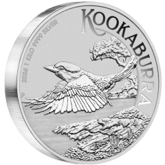 Fine Silver Coin Kookaburra 2026 1kg