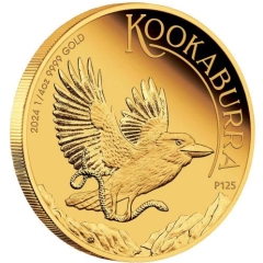 Fine Gold Proof Coin Kookaburra 1/4oz 2024