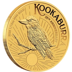 Fine Gold Coin Kookaburra 1/10oz 2025