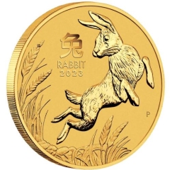 Fine Gold Coin - 1oz Australian Lunar Rabbit 2023