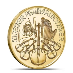 Fine Gold Coin Austrian Philharmonic 1oz