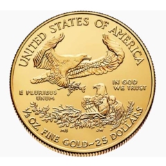 Fine Gold Coin - Eagle 1/2oz