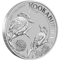 Fine Platinum Coin Kookaburra 1/10oz 2023