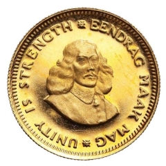 Gold Coin 1 Rand (or 1/2 pond)