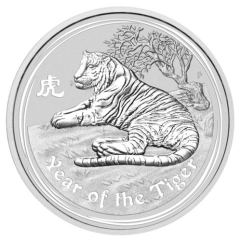 Fine Silver Coin Tiger 2010 1/2kg