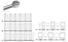 Bur Steel Round 1.00mm