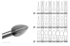 Bur Steel Bud Z 1.80mm