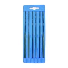 Needle File Set of 6 140mm Cut 0