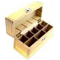 Wooden Box for 5 Acids