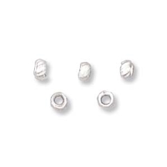 Crimp Beads Silver #12 1oz
