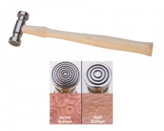 Hammer Texturing - Bullseye