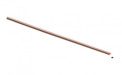 Copper Wire ½ Round 1.00 x 0.50mm Hard 7.62m (25ft 18ga)