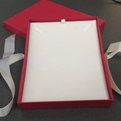 Necklace Box Cardboard Red - Pack of 6