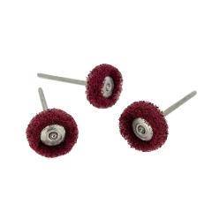 Mounted Satin Finish Buff 3/4" Fine